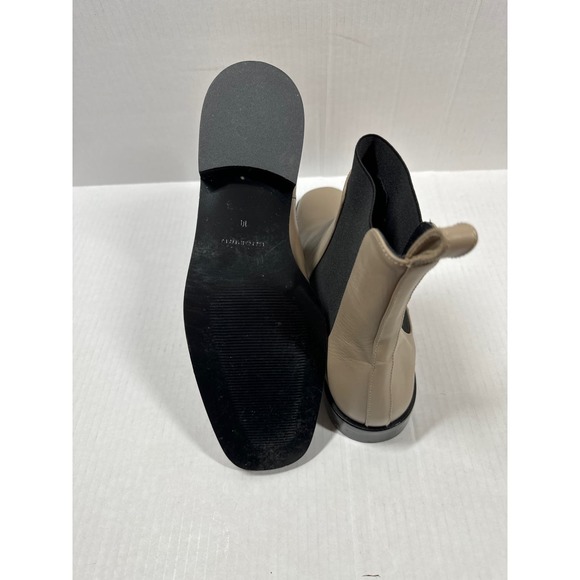 Everlane Womens Square Toe Elastic Band Detail Weather Boots Tan Size 10 - Picture 4 of 4